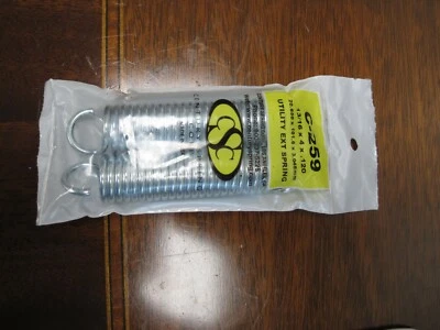 Century Spring C-259 Extension Spring 13/16 x 4 x .120 2 Pack