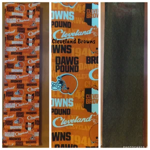 Security Door Curtain For Classroom/Office, Cleveland Browns Dawg Pound - Picture 1 of 6