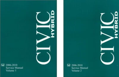 2006 2007 2008 2009 2010 Honda Civic Hybrid Shop Service Repair Manual Book - Image 1 of 4