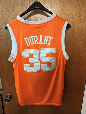 NIKE Team Sports Durant Texas 35 Replica Jersey RN#56323 Size M FREE SHIPPING!!! Cover