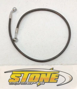 New Streamline Steel Braided Smoke Rear Brake Line Left +0.5 Can-Am Renegade XXC - Picture 1 of 3