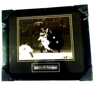 Hank Aaron 715. Karriere Home Run Steiner Sports BRANDNEU - Bild 1 von 4