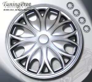 Rims Cover Wheel Skin Covers 15" Inches ABS Plastic Hubcap 4pcs Style #B526 - Picture 1 of 4