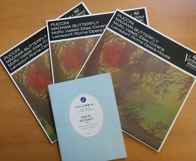 VICS 6100 A-C Puccini Madama Butterfly Moffo Leinsdorf RCA 3LP + booklet ED1 - Image 1 of 4