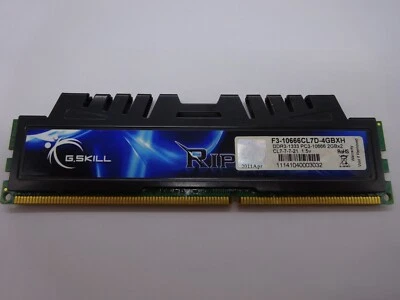 G.Skill Ripjaws X 2GB (1x2GB) DDR3 F3-10666CL7D-4GBXH PC3-10666 2Gx2 #R1813 - Bild 1 von 3