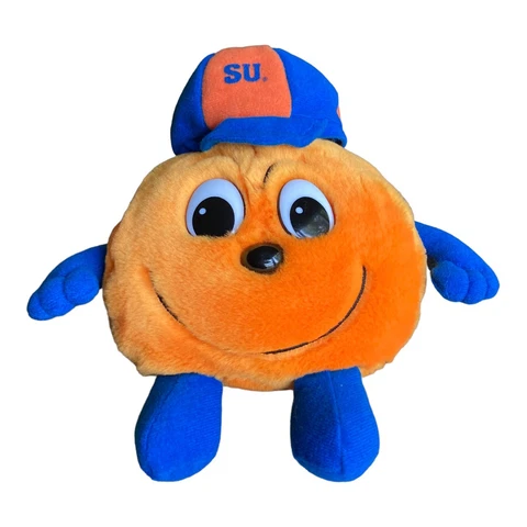Market Identity Otto the Orange Syracuse University (SU) Mascot Beanbag Plush 9” Cover