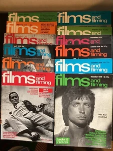 FILMS AND FILMING MAGAZINE, COMPLETE SET OF 12 1970 - Picture 1 of 1