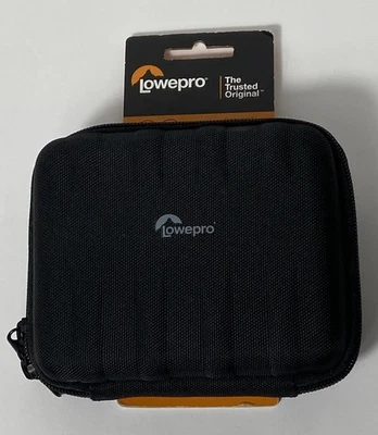 Lowepro Santiago 30 Small Hard Molded Compact Camera Case Belt Loop - Black New! - Image 1 of 4