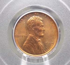 1909 "P" VDB Lincoln WHEAT Cent 1c PCGS MS64 RD #551 **RED** BU Unc ECC&C, Inc. - Picture 1 of 6