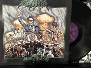 Cryptic Slaughter - Money Talks LP 1987 Restless ‎– 72204-1 [Original] VG/VG+ - Picture 1 of 7