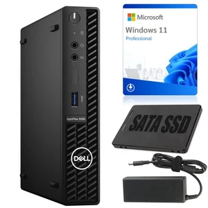 KOMPUTER DELL OptiPlex 3090 MICRO i5-10500T 32/480 SSD WIFI BT WIN11PRO KLASA A - Zdjęcie 1 z 9