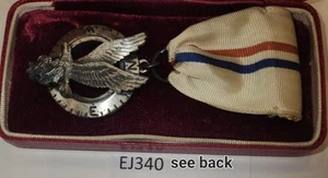 Boy Scout Explorer Silver Award Medal in Case - Picture 1 of 2