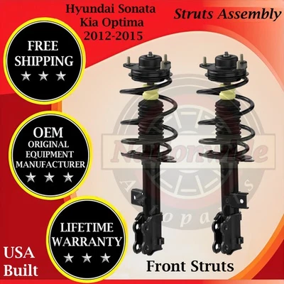 Puntal delantero Monroe OEM para Hyundai Sonata/Kia Optima 2012-2015 garantía de por vida Foto 1 de 4