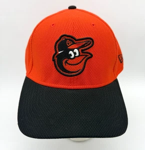 Cappello New Era 39thirty Baltimore Orioles Adulto L/XL Elasticizzato Arancione MLB - Foto 1 di 10