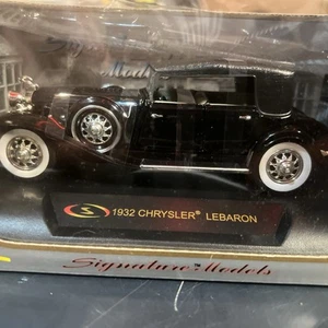 1932 Chrysler LeBaron Model 1/32 Signature Model Car new in Box Black - Picture 1 of 6