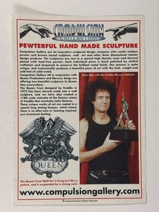 Queen Brian May Flyer Original Compulsion Gallery Promotion Circa 2005 - Picture 1 of 12