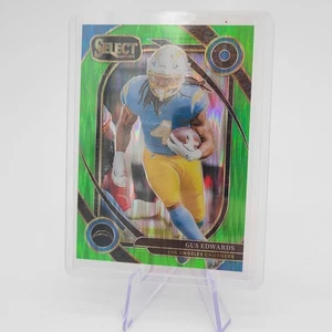 Select 2024 Gus Edwards Lime Green Shock /499 Prizm Club Level #258 - Bild 1 von 2