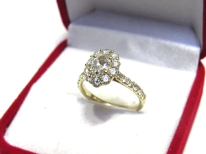 Robbin's Brothers diamond engagement ring 1.75 cts total weight LAB GROWN $2650 - Picture 1 of 11