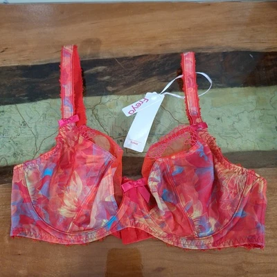 Freya Women's Tropics Underwire Side Support Bra 1615 Size US 30E - Image 1 of 4