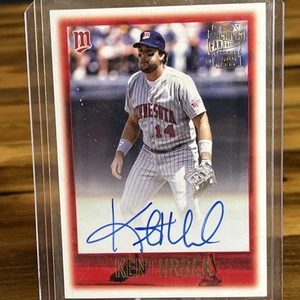 2023 Topps Archives Auto Kent Hrbek 97FF-KH AUTOGRAPH!!! - Imagen 1 de 3