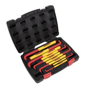 Juego de llaves Sealey 9 piezas híbrido eléctrico coche electricista VDE aislado TORX TX, AK7178 - Imagen 1 de 4