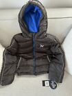 New With Tags Hurley Boys Puffer Jacket Small Black Water Resistant Fleece Lined