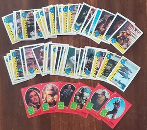 1990 - Topps - Teenage Mutant Ninja Turtles Trading - Movie Cards - Incomplete