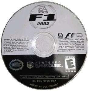 F1 2002 EA Sports Nintendo GameCube Formula One GAME ONLY TESTED & WORKING - Picture 1 of 3