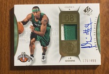 2008-09 SP Authentic #114 JR Giddens Rookie Patch Auto /499 RPA Celtics RC