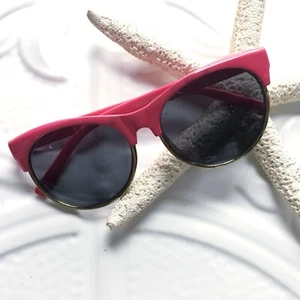 Girls Retro 90s Fashion Pink Sunglasses - Picture 1 of 3