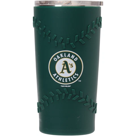 Oakland Athletics 20oz. Stainless Steel with 3D Silicone Tumbler Cover