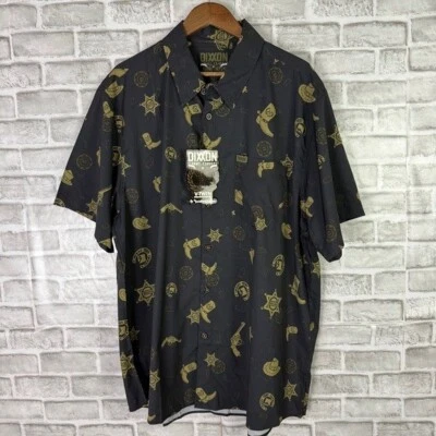 Dixxon Flannel Co. 1876 x Rockford Fosgate Western Party Button Up Shirt 2XL NWT - Image 1 of 4