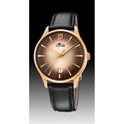 Lotus 18404/2 Collection Revival Man In Steel Plating Gold And Leather