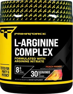 PrimaForce L-Arginine Complex Powder (30 Servings Per Bottle) (Peach Mango) - Picture 1 of 4