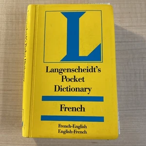 Vintage Langenscheidt’s Pocket French English Dictionary 1992 - Bild 1 von 12