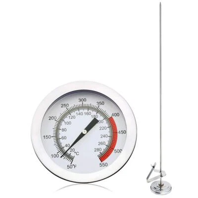 Deep Fry Thermometer Instant Read Meat Oven Thermometer with Easy Read Dial - Image 1 of 4
