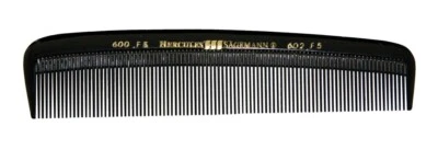 HERCULES 600F-602F 5" Herrentaschenkamm feingezahnt leicht