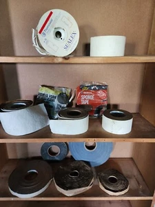 lot of HVAC facing sealing and insulation tape 12 pieces - Picture 1 of 4