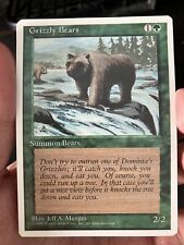 Mint!Fresh Pulled From Pack! MTG Grizzly Bears - 4th Fourth Edition PWE Tracking