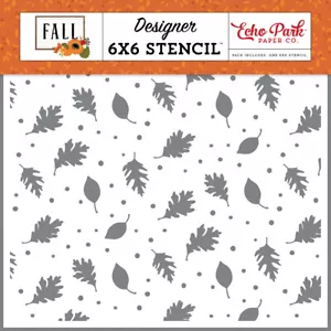 Echo Park Paper FALL 6x6 Stencil - Brisk Leaves - Bild 1 von 1