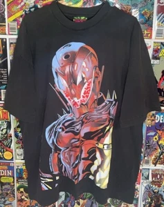 Vintage Marvel Comics Avengers Age Of Ultron Tee Shirt Mens XL Black GRAIL RARE - Picture 1 of 3