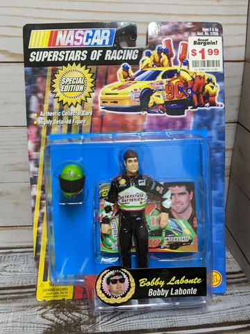 Nascar Superstars Of Racing Bobby Labonte Action Figure Cover