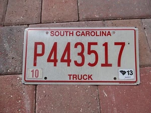 South Carolina 2013 LKW Nummernschild # P 443517 - Bild 1 von 1