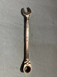 SK Hand Tools 89712 12mm 12pt SuperKrome Metric Reversible Ratcheting Wrench - Picture 1 of 2