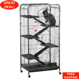 Large Ferret Cage Chinchilla Rabbit Hamster Guinea Pig Rat Iguana Sugar Glider - Picture 1 of 24