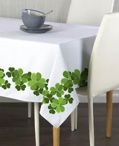 Manteles con borde de guirnalda de trébol - ¡Tamaños surtidos! - Imagen 1 de 1