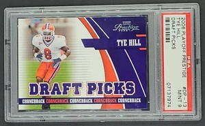 2006 Playoff Prestige Draft #DP-13 Tye Hill RC Rookie PSA 9 Pop 2 *None Higher* - Picture 1 of 10
