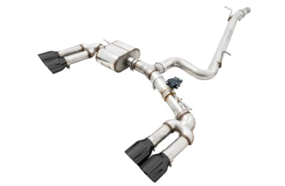 Puntas de escape negras diamante AWE SwitchPath™ 102 mm para Audi S3 2015-2020 2,0 L Foto 1 de 4