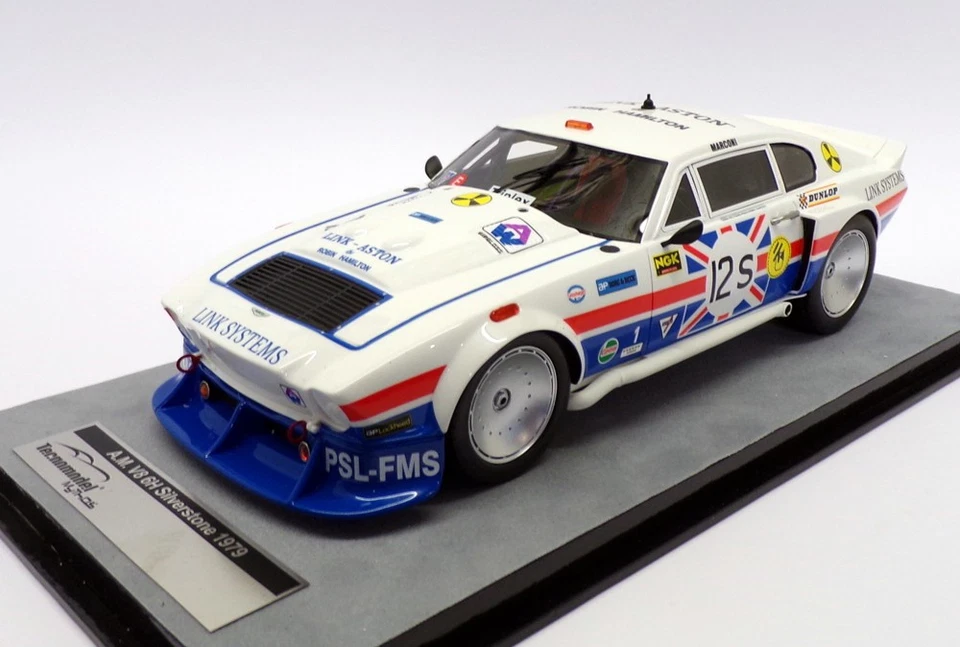 Tecnomodel 1/18 Scale TM18-117B - Aston Martin AM V8 #125 Silverstone - Image 1 of 4