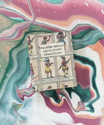 Randolph Caldecott & Printer Edmund Evans Bronte Press Signed Ltd Miniature Book - Image 1 of 3